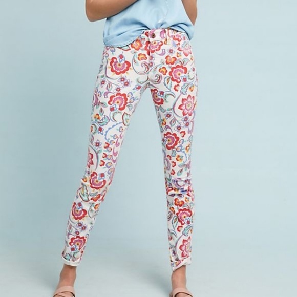 Anthropologie Denim - PILCRO AND THE LETTERPRESS Skinny Paisley Jeans
